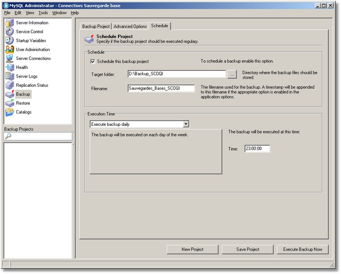 InstallWin Maint mysql5 1