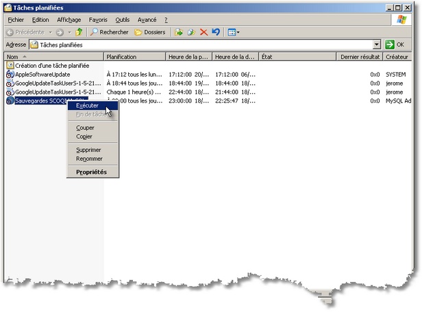 InstallWin Maint mysql7